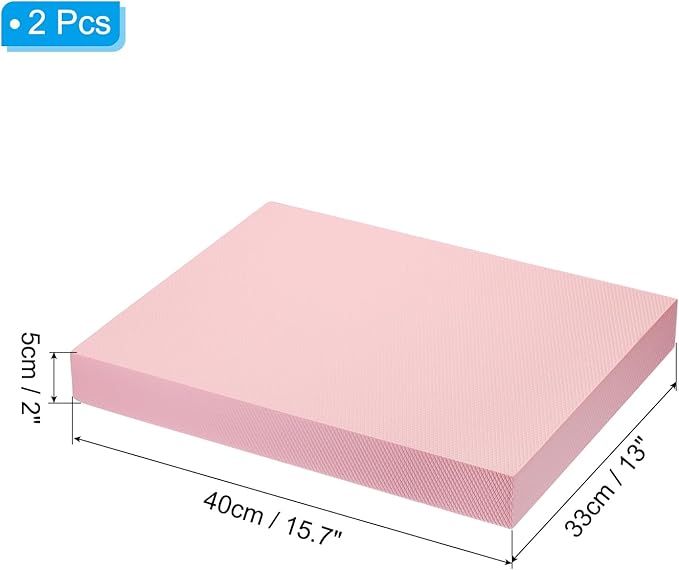 PATIKIL Balance Pad Non-Slip TPE Foam Pad Cushion Exercise Yoga Mat Knee Pad for Fitness Stability Core Training Stretching