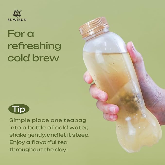 Suwirun Organic Chamomile Tea 25 Bags – 100% Chamomile Flowers – Naturally Caffeine-Free, Supports Relaxation & Sleep – Smooth & Soothing Herbal Tea