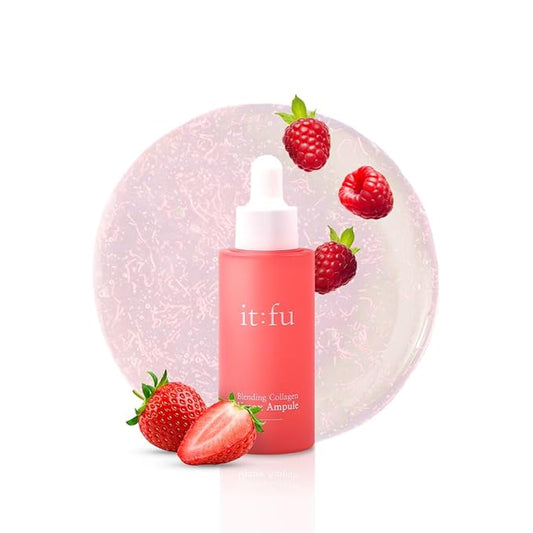 ITFU Blending Collagen UpTox Ampoule | Korean Skincare Secret, Face Serum with Salmon PDRN, Retinol & Retinal for Anti-Aging, Wrinkles, Fine Lines, Smile Lines & Lip Wrinkles, 1.01 oz / 30ml