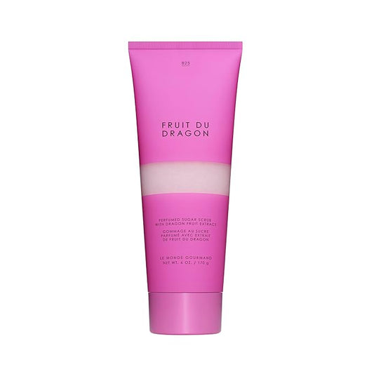 Le Monde Gourmand Fruit du Dragon Perfumed Sugar Scrub - 6 fl oz (177 ml) - Fruity, Coconut, Vibrant Notes