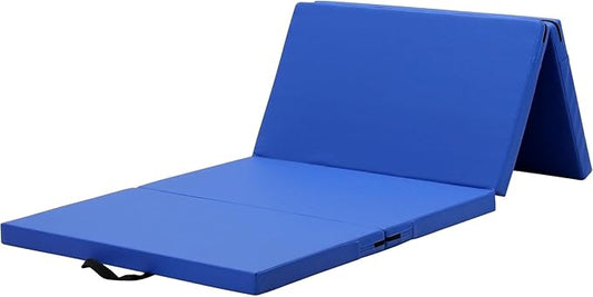 Gymnastics Mat Folding Stretch Mats 71"x31"x2" Exercise Muscle Training Children Play Horizontal Bar Mat Yoga Sports Soundproof Home Use