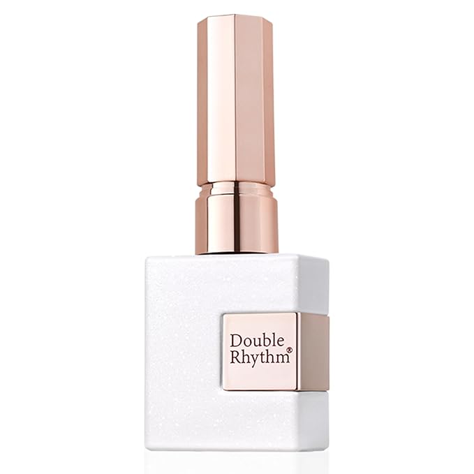 Double Rhythm Jelly Glass Cat Eye Gel Polish with Magnet 15ML Holographic Glitter Shimmer Translucent Sheer Color Magnetic Nail Polish Salon DIY at Home (Pink Orange-MC1073)