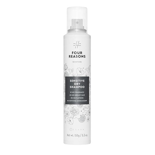 No nothing Very Sensitive Dry Shampoo - Fragrance Free Dry Shampoo, 100% Vegan, Hypoallergenic, Unscented, Gluten Free, Soy Free, 1.058 oz