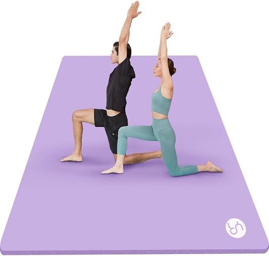 Large Yoga Mat 78"x 51" 20mm/15mm/10mm Thick Workout Mats for Home Gym, Extra Wide Workout for Women Men Gym Flooring Exercises