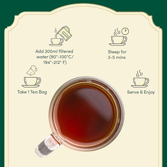 VAHDAM, Assorted Tea Sampler (20 Delicious Variety, 40 Individually Wrapped Pyramid Teabags) Long Leaf Premium Teas I Tea Gift Set I Gift Ideas for Lovers | Gifts for Him/Her