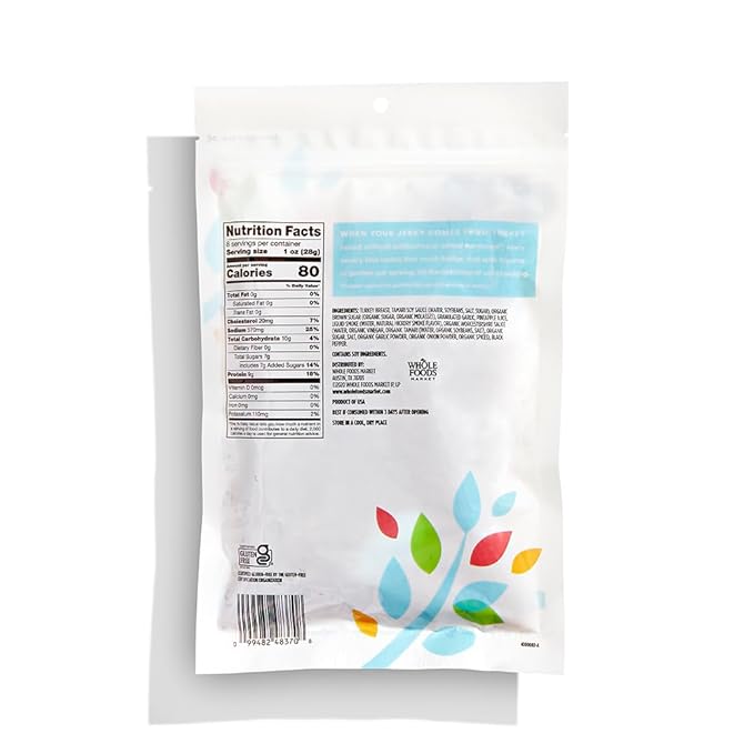 365 by Whole Foods Market, Original Turkey Jerky, 8 OZ