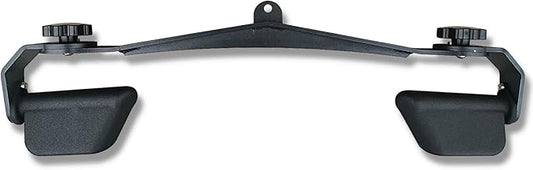 KORIKAHM Adjustable Lat Pull down Bar, Cable Machine Attachments for Gym, Home Gym Fitness T-bar Row Pulldown Attachments, Lat Pull Down Machine Wide Grip Neutral Grip Handle