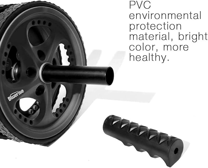 BLUERISE Ab Roller Wheel 2 Types Ab Roller No Noise Ab Wheel Easy to Assemble Home Workout Equipment Portable Abs Workout Equipment for Home