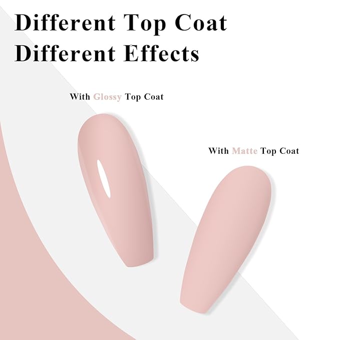 Imtiti 10ML Nude Gel Nail Polish Soak Off LED U V Neutral Nail Gel Polish DIY Nail Art Starter Manicure Salon Gel Nail Kit for Women Girls 1PCS