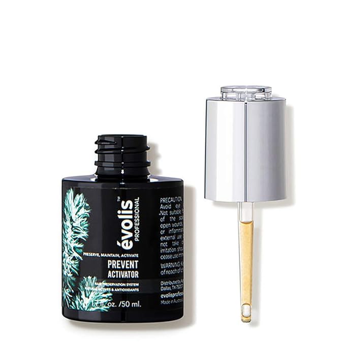 EVOLIS Prevent Anti-Aging Activator Scalp Treatment – Advanced Scalp Serum for Follicle Health – Dry Scalp Treatment with Rosemary Oil (1.7 fl oz)