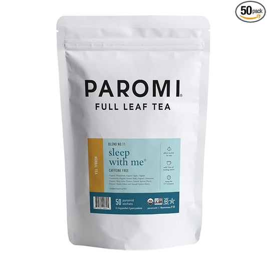 Paromi Sleep with Me Herbal Infusion, Resealable Pouch, 50 Count