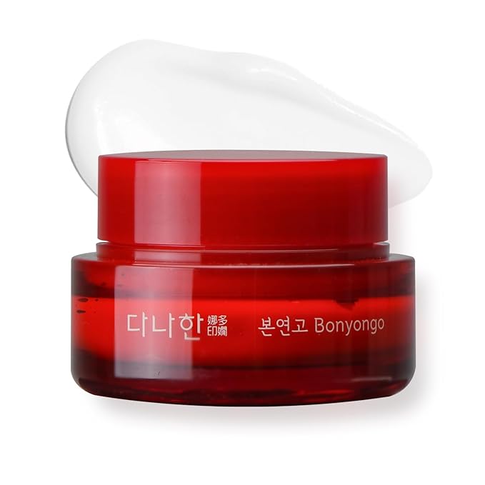 Bonyongo Red Ginseng Vinegar Cream – Intensive Hydrating and Firming Face Moisturizer for Smooth, Youthful Skin - Nourishing with Fermented Red Ginseng - Korean Skincare, 1.86oz.