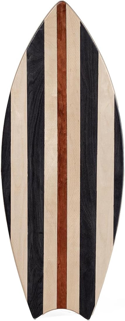 Balance Board Indoor Surfboard Surf Style Home Fitness with Wheel for Exercise, Athletic Training and Board Sports - Fun Workout Equipment For Balance, Stability and Improving Core Strength