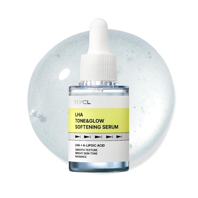 LHA Tone&Glow Activating Serum (1.01 fl oz), Gentle Daily Exfoliating Face Serum for Smooth Texture & Radiant Skin, Brightens & Refines Pores with LHA Pearlpicul & Alpha Lipoic Acid, K-Beauty
