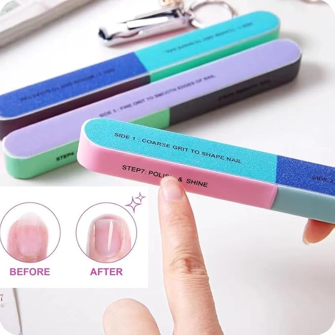 Stainless Steel Nail Clippers Toenail ingrown Clipper Set 15in 1 Pedicure Personal Care Tool Thick toenail Nail File Foot File Cuticle Remover-Heel Scraper and Foot Scrub Cuticle Remover