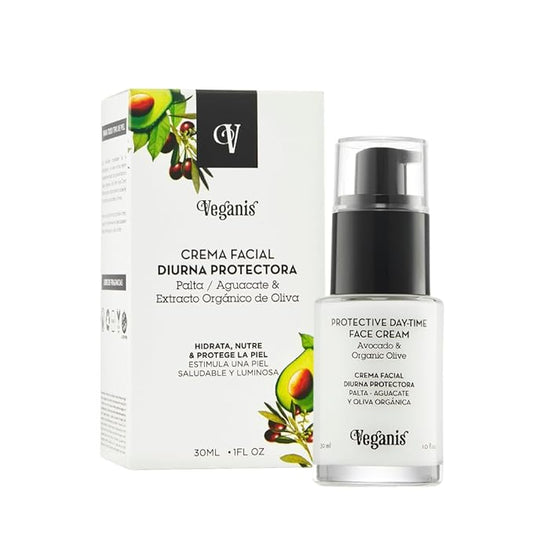 Day Cream for Face – AM Facial Moisturizer With Avocado & Organic Olive Nourishing DayTime Formula For Smooth, Hydrated Skin – 1 Fl Oz