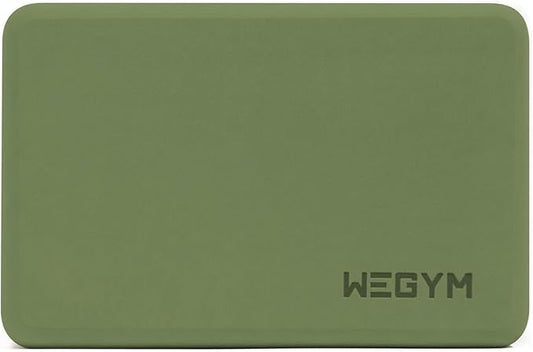 WeGym Yoga blocks with Anti-Slip, Comfortable Grip, Sturdy Sides for Secure Workouts at Home, for Yoga, and Pilate Training