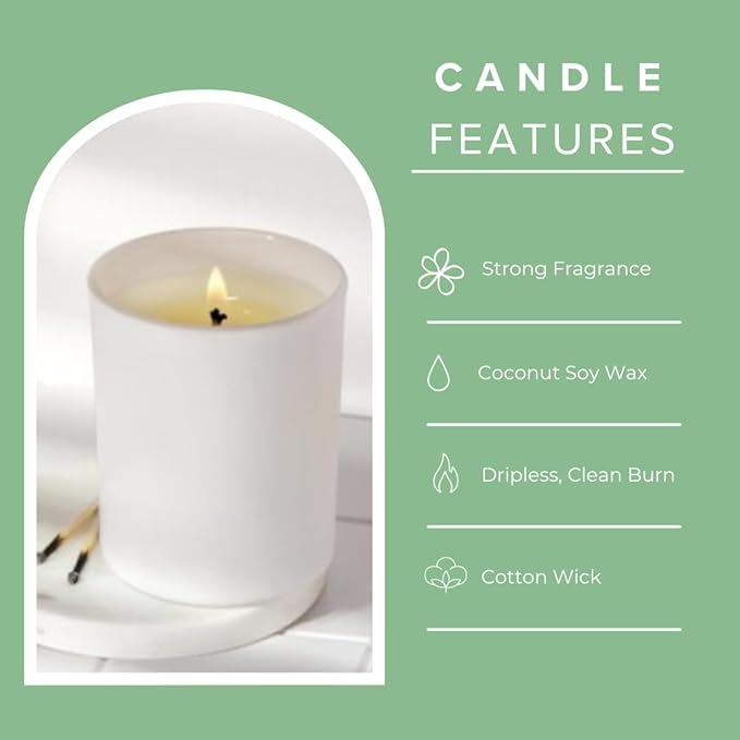 Simply Soson Scented Votive Candles, Bulk Set of 24 White Sage Small Candles Bulk, Votive Candles Scented in Glass, 10 Hours Burn, for Wedding, Birthday, Holiday Christmas & Home Decoration