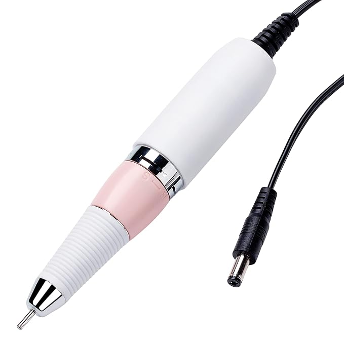 Makartt Nail Drill Handpiece for Malory, 30000RPM Rechargeable Electric File Machine Replacement for Manicure Art Tool, Professional Gel Polish Acrylic Powder Remover