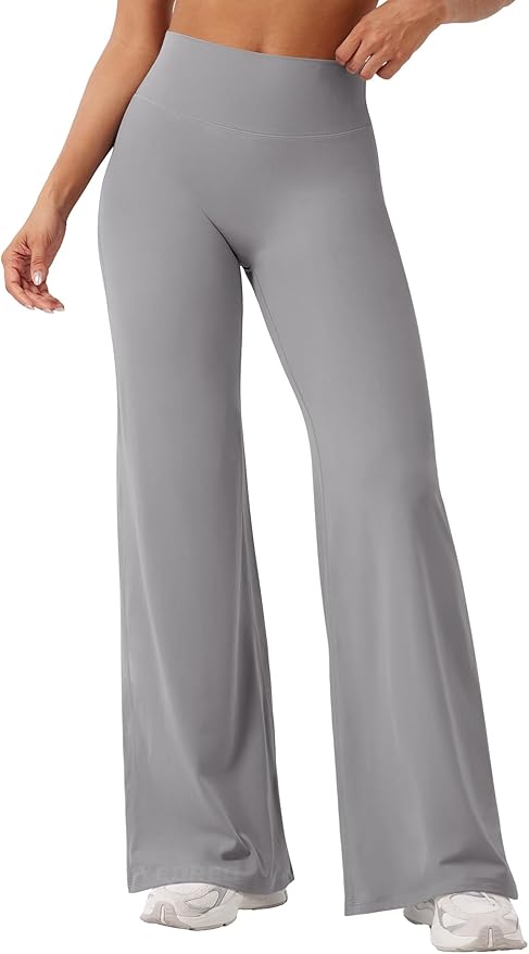 YEOREO Workout Leggings Womens No Front Seam Straight Leggings 29" / 31.5" / 33" High Waist Buttery Eddiy Gym Yoga Pants