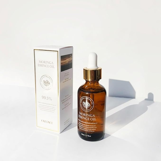 ONEFACE Moringa Moisturizing Hair & Facial & Body Essence Oil 1.7 fl.oz