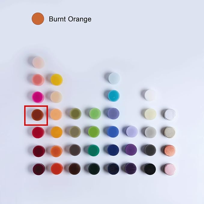 MOZEAL 3" x 4" Hand-Poured Unscented Candle, Dripless Pillar Candle Set of 3, Long Clean Burning, Approx 72 Hours Burn Time, Rustic Country Style, Wedding, Autumn, Home Decor, Burnt Orange