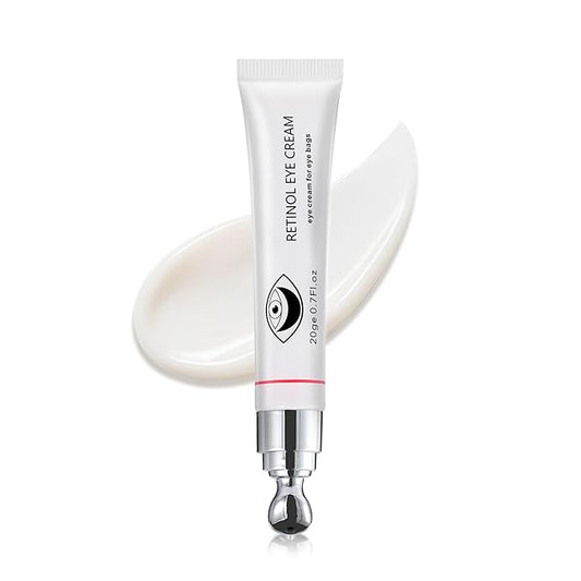 Instant Reduction of Eye Bags -Retinol Eye Cream Dark Circles,Bags Under Eyes,Eye Repair Cream AntiAging Moisturizer,retinol,Under Eve Care Creams Suit Women Men EyeFirm Smooth fimming eye-0.7 OZ-DDD