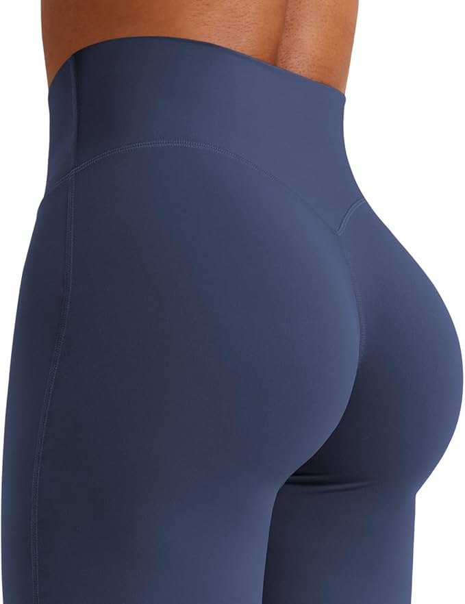 YEOREO Workout Leggings Womens No Front Seam Straight Leggings 29" / 31.5" / 33" High Waist Buttery Eddiy Gym Yoga Pants
