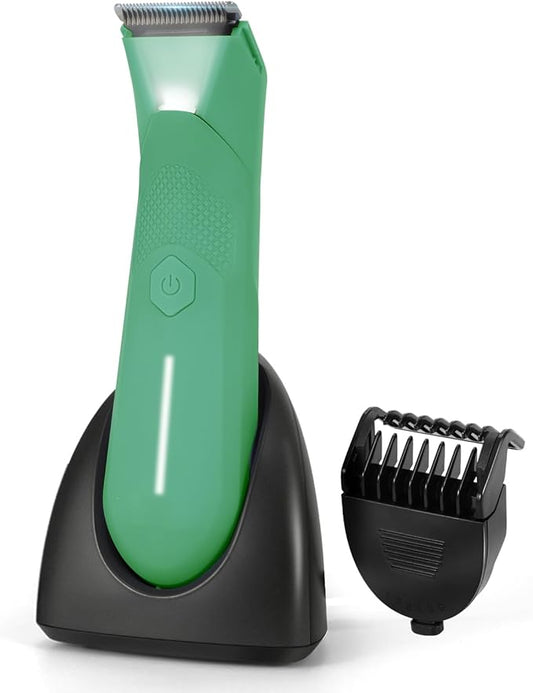 Manscaper for Men, Groin Trimmer for Men and Women, Body Hair Trimmer and Ball Trimmer with Light, Pubic Hair Shaver, Manscape Kit, 7 Precisions, Waterproof Wet / Dry Grooming, 240 Minutes Shaving