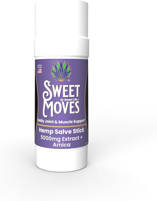 Sweet Life | Hemp Balm Stick | Twist Up Topical | Arnica | Organic | Muscle Comfort