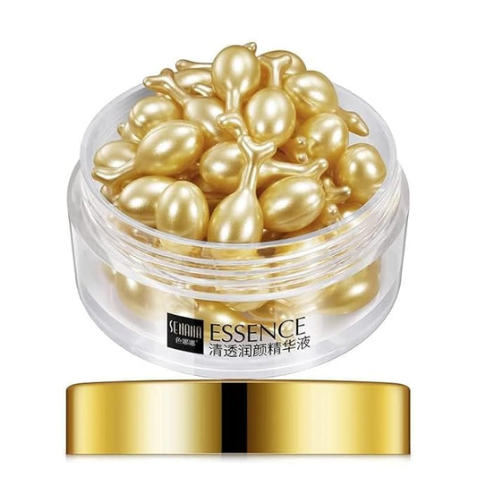 SENANA MARINA Active Skin Repair, Nourishing Anti Aging Night Serum Capsules for Face - Vitamin E, Supports Facial Skin Brightening and Corrects Dark Spots (2)