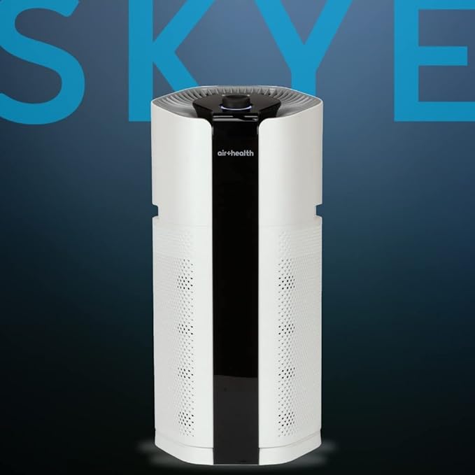 Air Health Skye 5 Stage Air Purifier, Features Ultraviolet Light (UVC), H13 True Hepa, Carbon, PCO, Smart Wifi, Auto Mode, Quiet, Removes 99.97% of Particles, Smoke, Mold, Pet Dander, Dust, Odors
