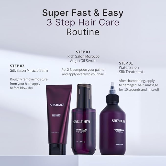 Silk Salon Miracle Balm_Non Wash Dry Essence Hair Pack_Korea Beauty