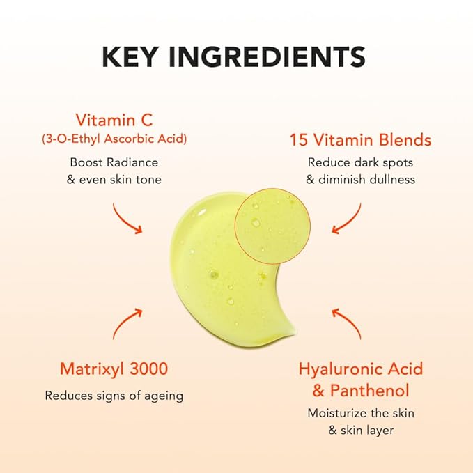 [SKIN&LAB] Brightening and Eye Wrinkle Care Skincare Set: Includes Vitamin C Serum and Bakuchiol Eye Serum