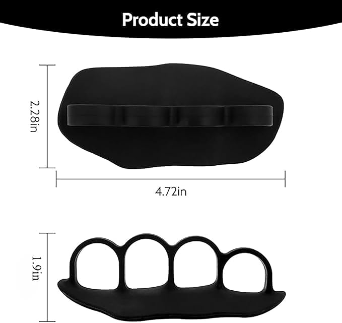 Rubber Fitness Anti-Slip Grip Ergonomic Anti-Slip Slim Grip Pads Suitable for fitness training, dumbbells, barbell pads, and pull-up bars gym accessories for women