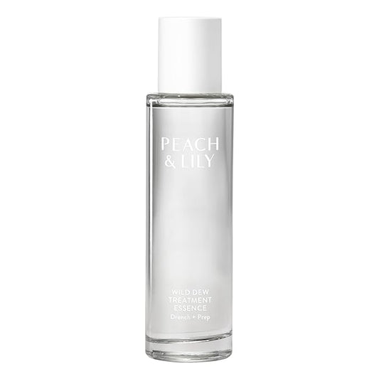 Peach & Lily - Wild Dew Treatment Essence (3.38 oz) - Drench, Plump, & Prep - Featherlight - Hyaluronic Acid, Adenosine, Lotus Extract, & Niacinamide - Self Care - Vegan & Cruelty Free - Korean Beauty