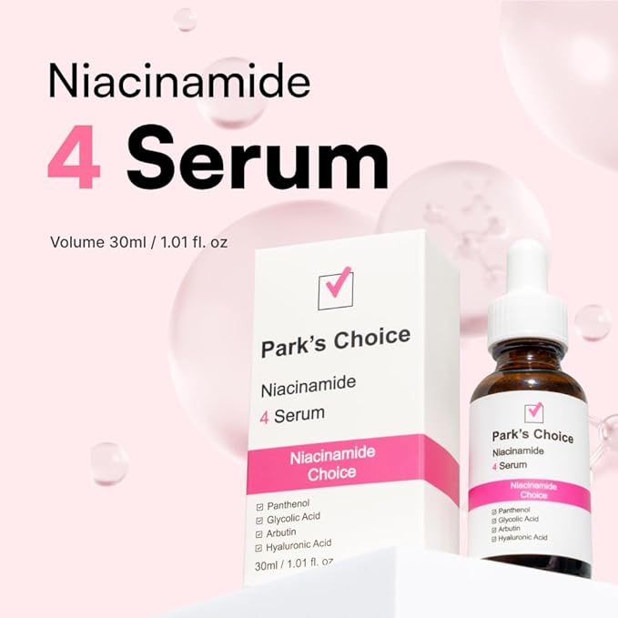 Park's Choice Niacinamide 4 Serum with B12, Tone Refining Serum, 1.01 fl.oz.