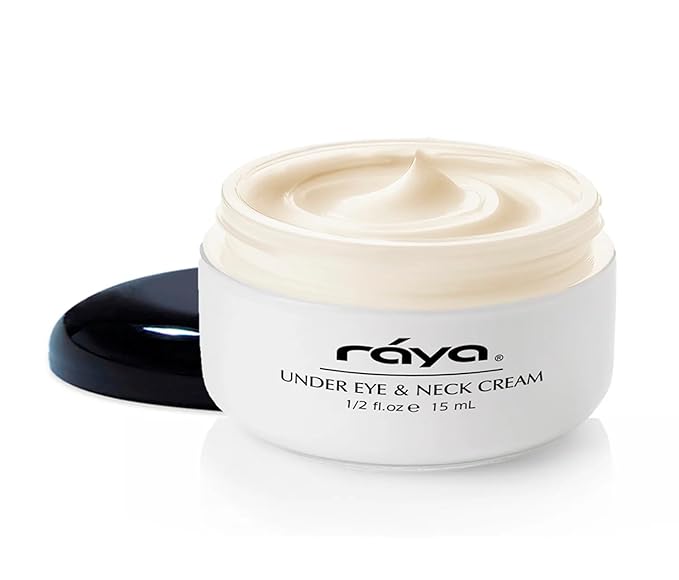 Raya Under-Eye & Neck Cream (408) - Revitalizing Anti-Aging Treatment for Eye Area & Neck, Tighten, Lift, Firm, Effectively Reduces Lines & Wrinkles, Expertly Formulated for Effective Neck Tightening