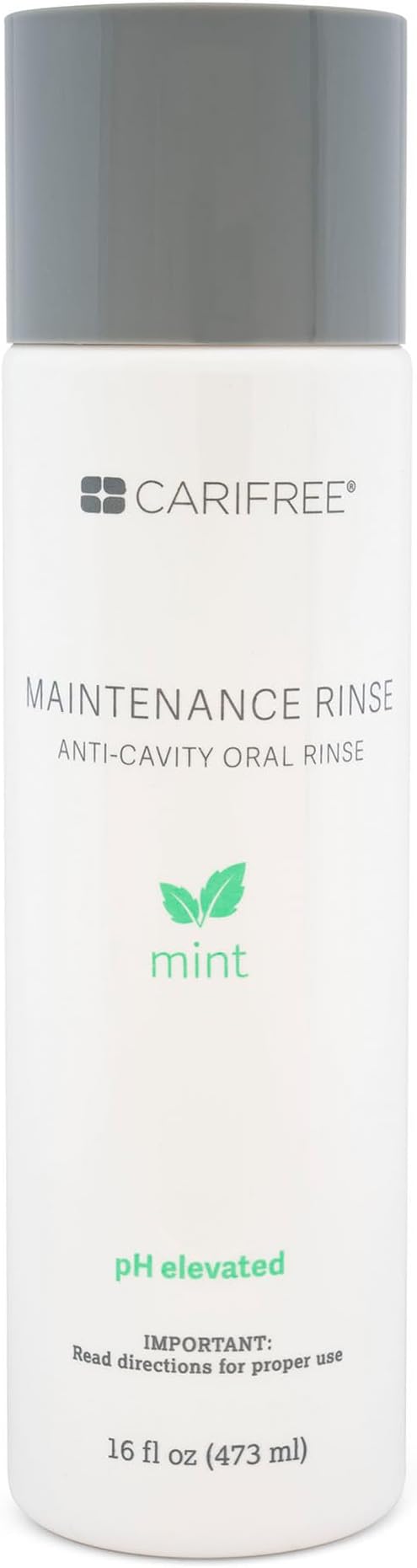 CariFree Maintenance Rinse, Mint Flavored, Anti-Cavity Fluoride Mouthwash, Dentist Recommended, Prevents Oral Decay, Freshens Breath, Alcohol-Free, Neutralizes pH (Previously CTx3)