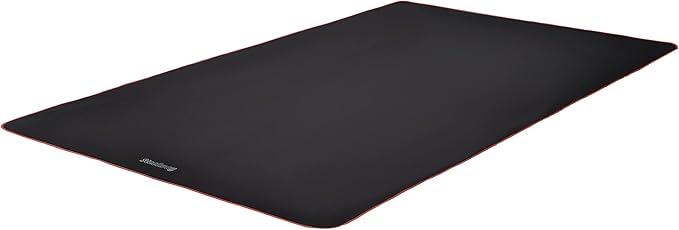 Exercise Mat for AB Roller AB Mat Thin of Large, Picnic Blanket Waterproof, Black Long Foldable Workout Oxford Polyester Fabric Mats for Home Gym Use, 99" (L) x 59" (W)