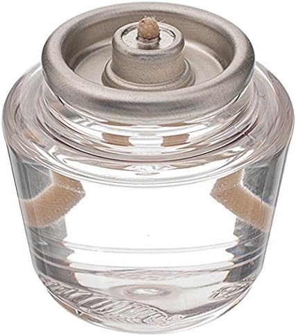 D'light Online Liquid Wax Disposable Clear Plastic Fuel Cells Liquid Votives - Dripless Liquid Candle, Smokeless Clean Burning (15 Hour Clear Fuel Oil Candles, 96 Pack - Easy to Open Packaging)