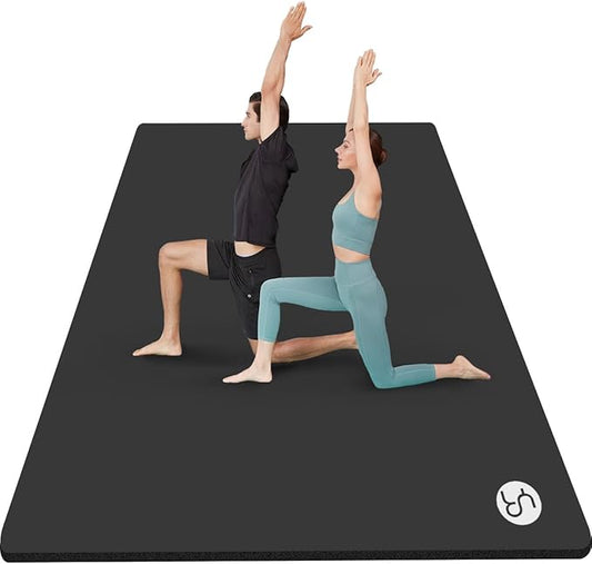 Large Yoga Mat 78"x 51" 20mm/15mm/10mm Thick Workout Mats for Home Gym, Extra Wide Workout for Women Men Gym Flooring Exercises