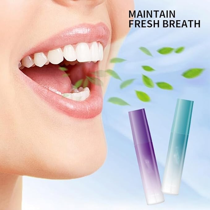 Oral Breath Spray, Portable Mouth Freshener Spray, Natural Extracts, Oral Spray for Long-lasting Fresh Breath for Men and Women