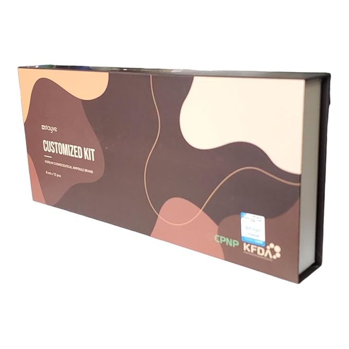 Stayve DermaWhite Medium No. 2 Ampoule Customized BB Shine Glow Kit- 12 Vials, beige