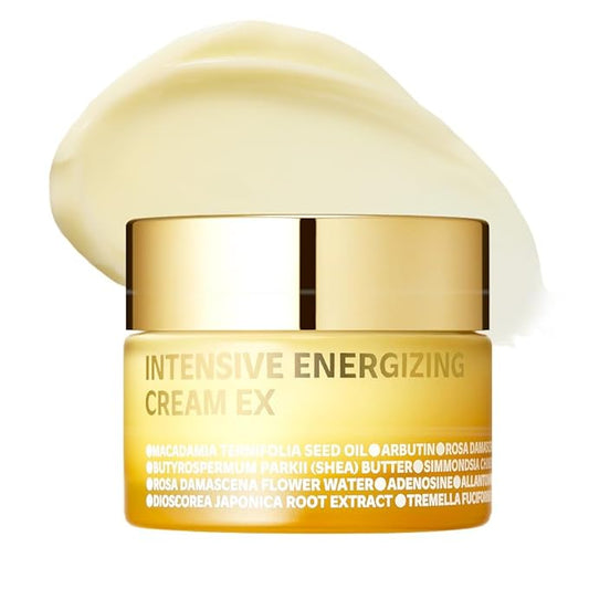 ISOI Intensive Energizing Cream EX, Deep Moisturizing Formula for Skin Elasticity & Firmness, Face & Neck Firming Cream, Korean Skin Care (0.68 fl. oz, 20ml)
