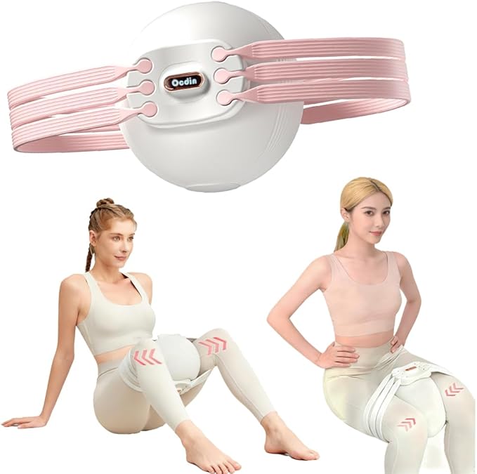 Ocdin Hip Abductor and Adductor Training Ball for Women, Thigh Master Exercise Ball for Home Gym, Fit for Pelvic Floor Muscle Recovering