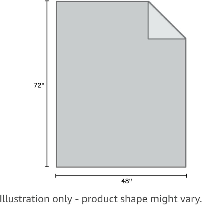 Weighted Blanket Twin Size (48"x72" 20lbs),Ultra Soft and Cozy Cooling Weighted Blanket Twin Size for Adult,Heavy Blanket with Machine Washable Soft Blanket, Light Grey