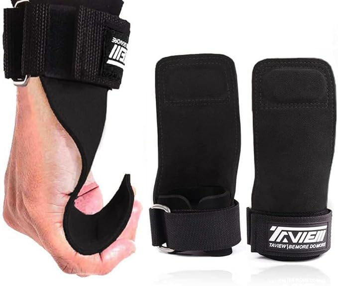Wrist Straps for Weightlifting for Maximum Grip Support - Lifting Deadlift Strap & Weight Lifting Grips Gloves for Working Out Pull Up Deadlifting & Shrugs