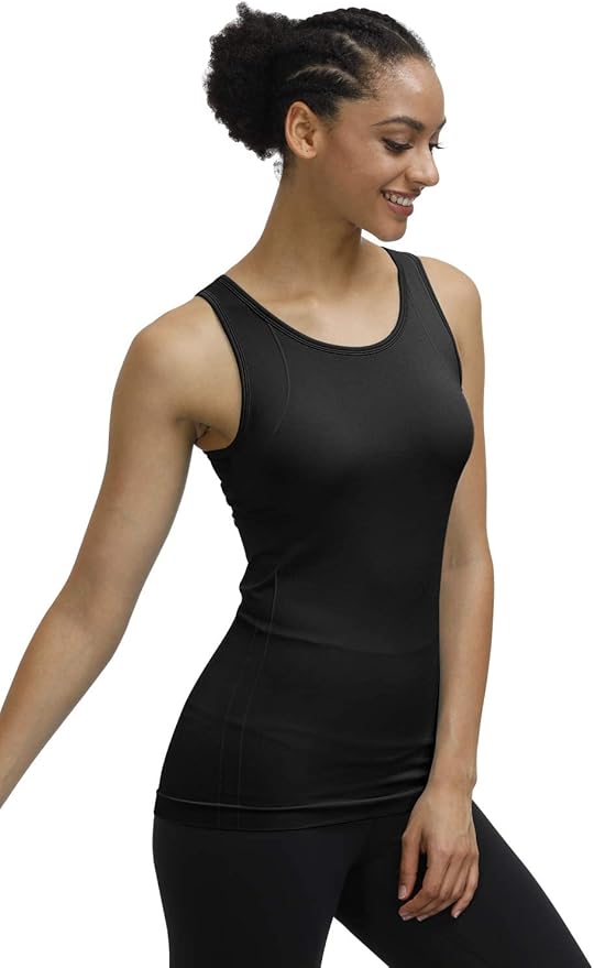 Disbest Yoga Tank Top, Women's Performance Stretchy Quick Dry Sports Workout Running Top Vest with Removable Pads