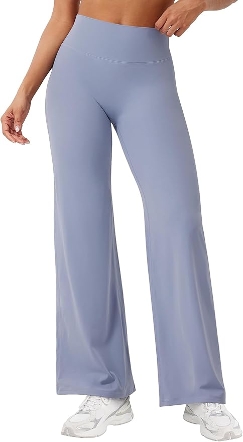 YEOREO Workout Leggings Womens No Front Seam Straight Leggings 29" / 31.5" / 33" High Waist Buttery Eddiy Gym Yoga Pants